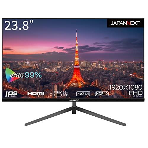JAPANNEXT 23.8インチIPSパネル搭載 フルHD液晶モニター JN-IPS2380FHD