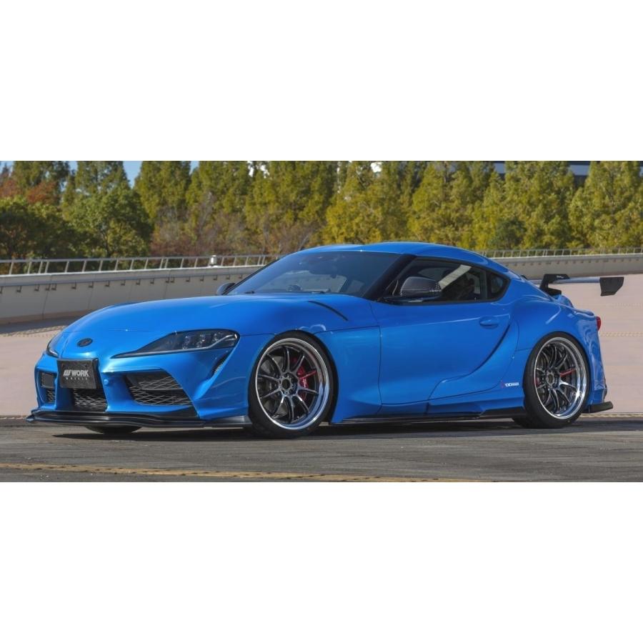 WORK 9.5J×20インチ 新品4本 オーダーINSET PCD加工対応 ワーク