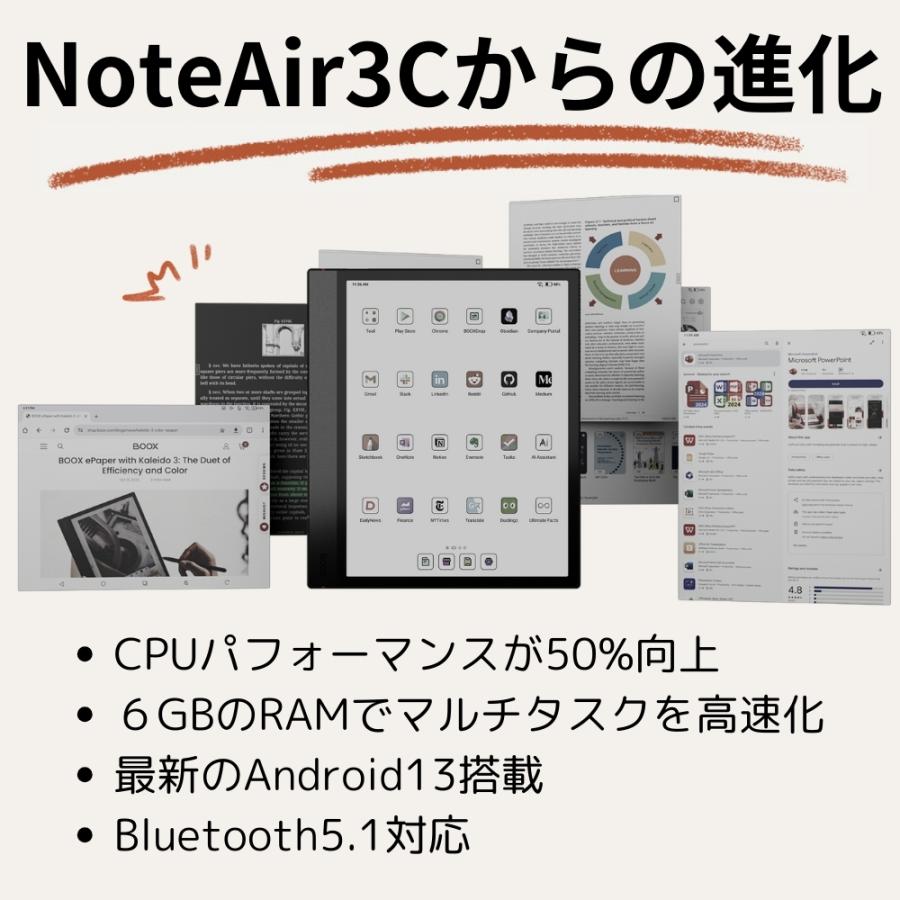 BOOX NoteAir4C 10.3インチ カラー電子ペーパー Android13 BOOX NoteAir4C 10.3インチ カラー電子ペーパー Android13