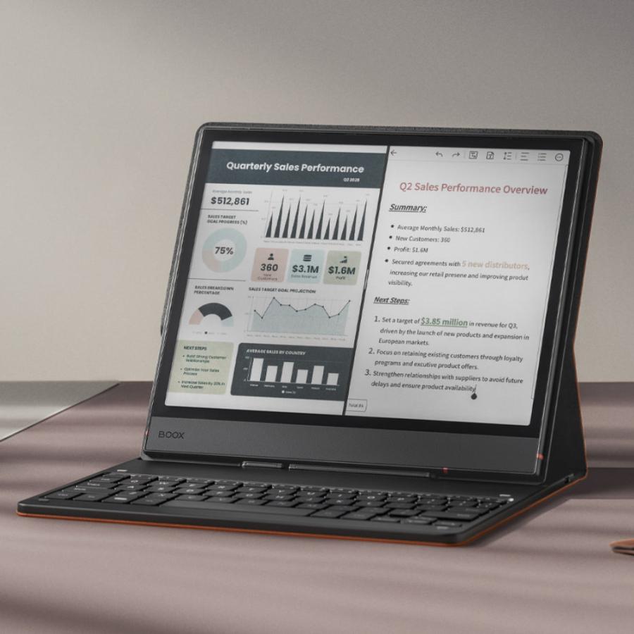 【新品】BOOX Note Air5 C専用キーボード付きマグネティックケース Magnetic Keyboard Cover for Note Air5 C – The Official BOOX Store