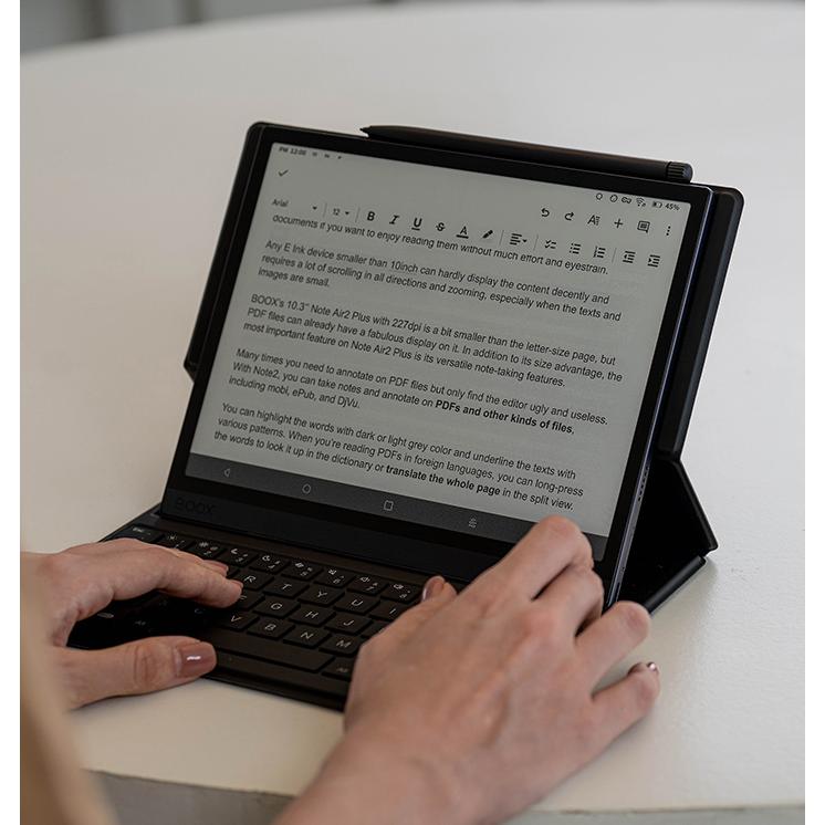 BOOX Tab Ultraシリーズ用キーボード付きケース : case-tab10-keyboard 