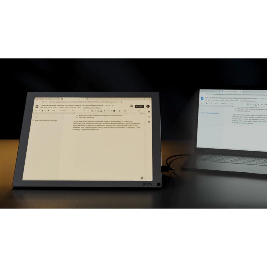 BOOX Mira,13.3インチ EInk 電子ペーパーディスプレイ,セカンドモニタ