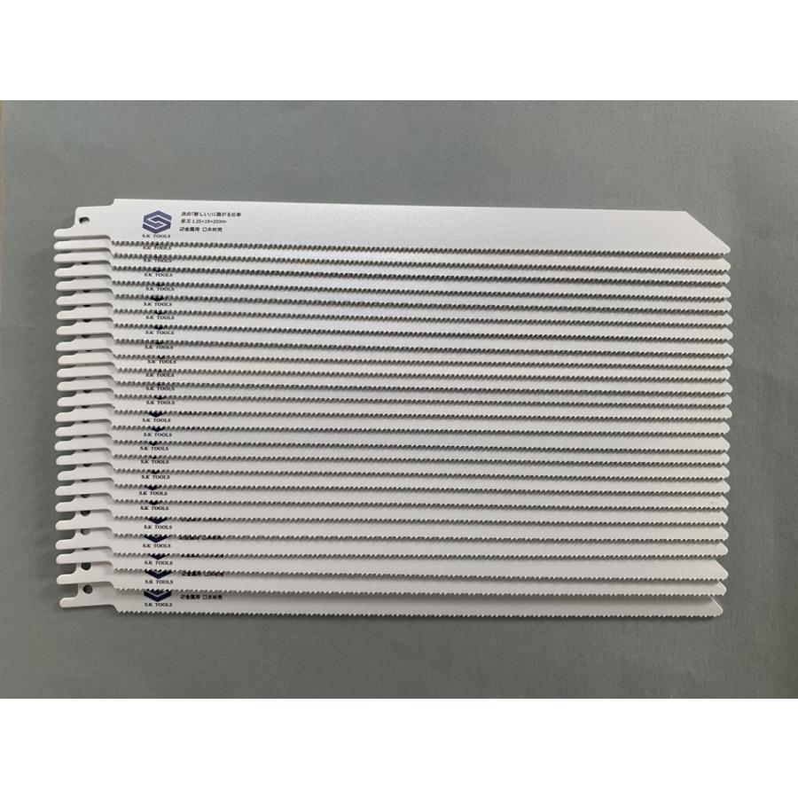 セーバーソー替刃 解体 250mm × 100枚 レシプロソー替刃 金属用 AW SD 鉄骨 LGS 鉄管 重解体仕様 厚刃 レシプロソーブレード セーバーソーブレード |  | 01