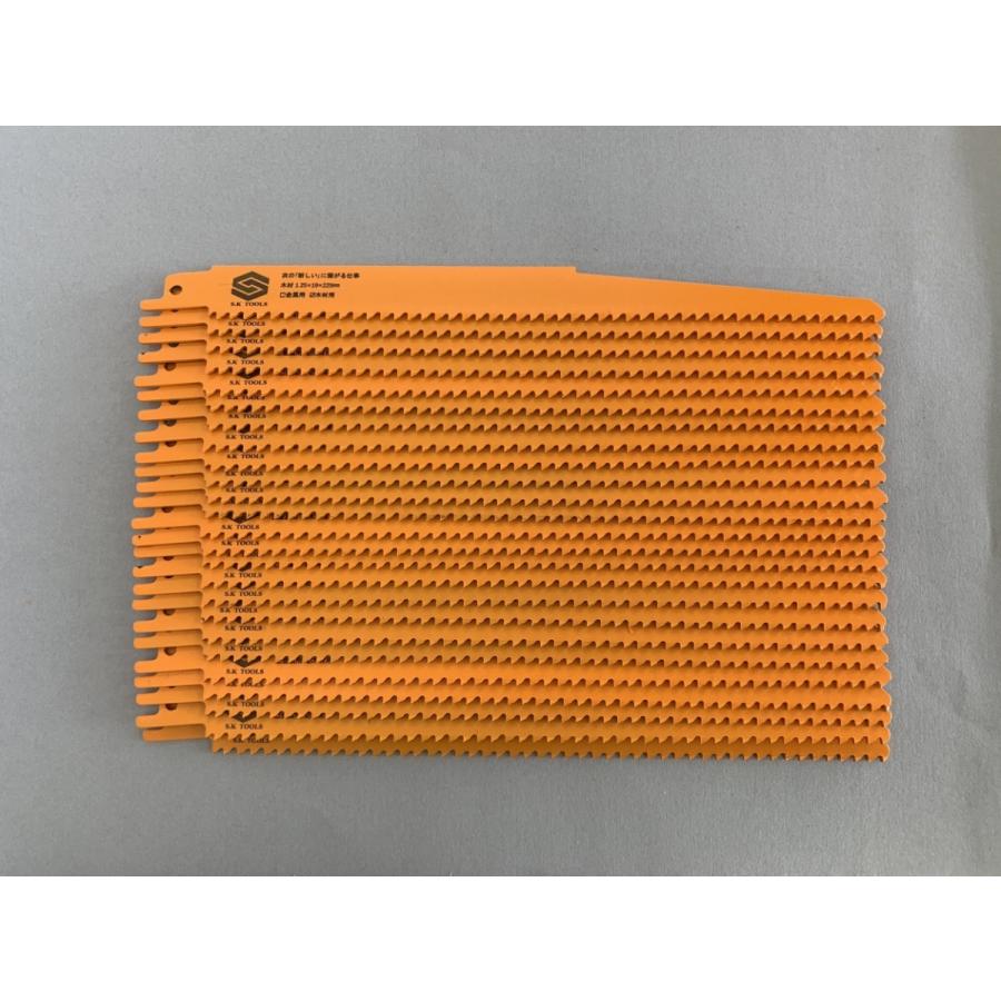 セーバーソー替刃 木材 解体 225mm × 100枚セット レシプロソー替刃 木材用 木工用 枝切り 厚刃 レシプロソーブレード セーバーソーブレード |  | 01