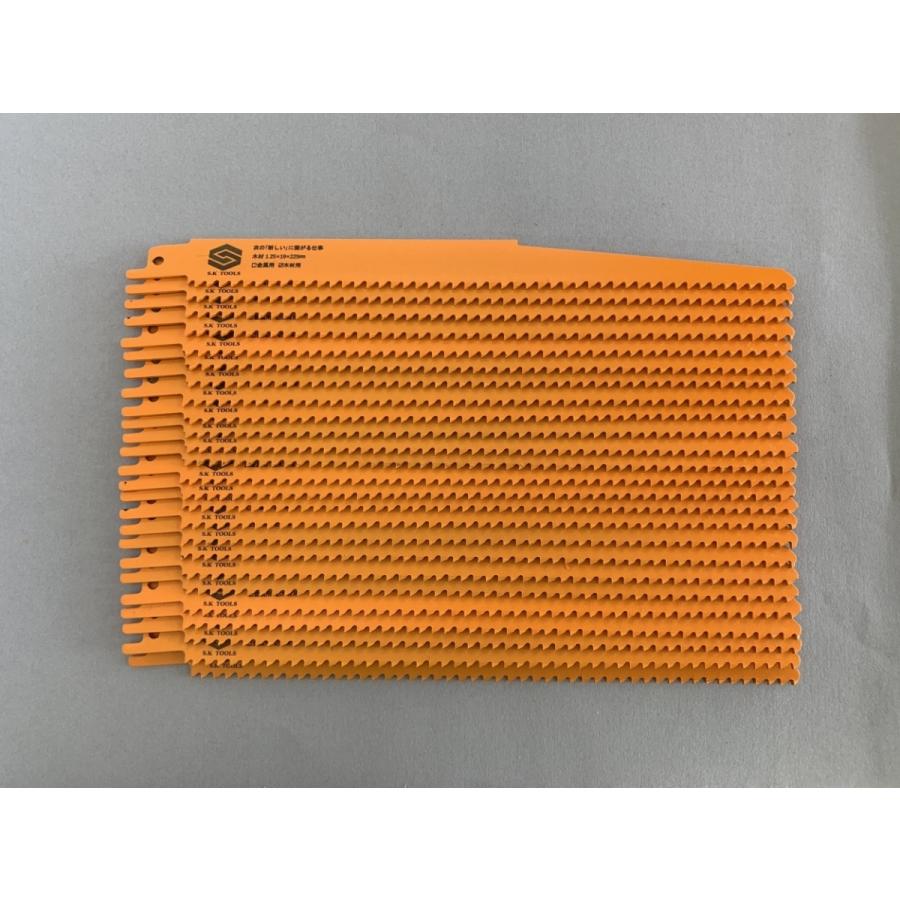 セーバーソー替刃 木材 解体 225mm × 50枚セット レシプロソー替刃 木材用 木工用 枝切り 厚刃 レシプロソーブレード セーバーソーブレード |  | 01