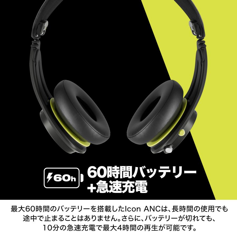 Skullcandy（スカルキャンディー） 公式 Icon ANC BONE ORANGE ノイズ