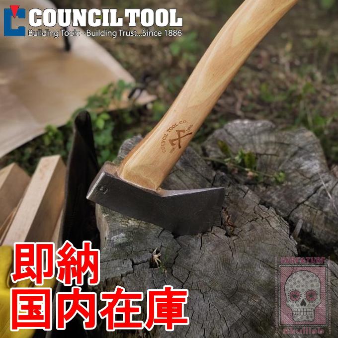 日本未発売 カウンシルツール Council tool 14"〜16” 手斧 斧 ベルビカットライン キャンプ 薪割り 5160鋼 焚火 アメリカ製 Made in USA 日本国内在庫 即納 | 