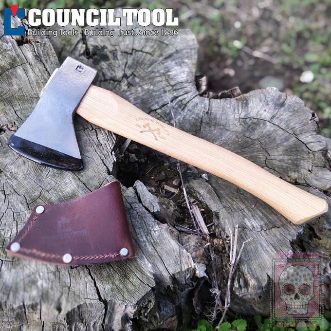 日本未発売 カウンシルツール Council tool 14"〜16” 手斧 斧 ベルビカットライン キャンプ 薪割り 5160鋼 焚火 アメリカ製 Made in USA 日本国内在庫 即納 |  | 01