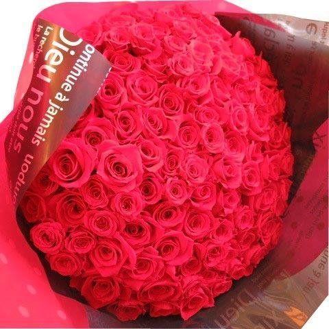 プロポーズ 花束 プリザーブドフラワー花束 赤バラ 100本 花束 赤バラ 花束 アレンジメント スカイフォース