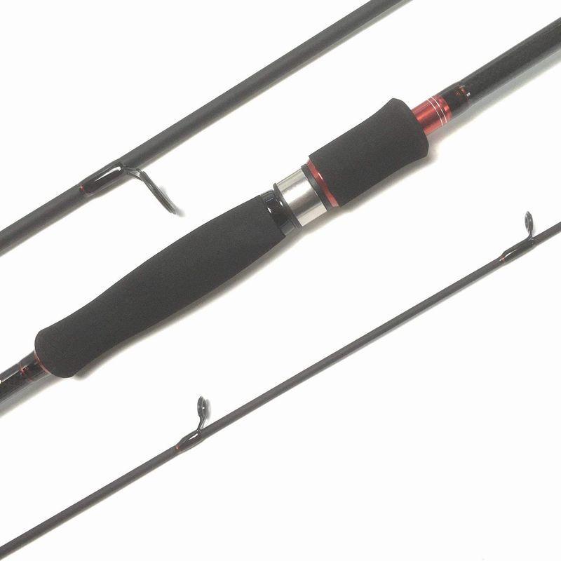 通販 格安 店舗 バスロッド トラウトロッド スピニングロッド シーバスロッド エギングロッド M ミディアム Iaktf Eva 8フィート 3ピース バーゲンブック Shiftmigration Com