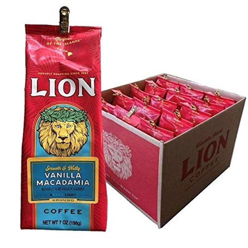 直売お買い得 ライオンコーヒー バニラ マカダミアナッツ 198g 15パック 粉 在庫有ります Www Superavila Com
