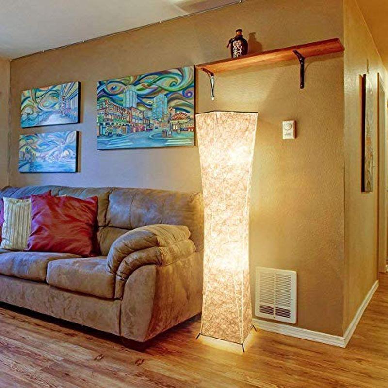 Leonc フロアライト スタンドライト フロアスタンド フロアランプ おしゃれ 間接照明 浴室 浴槽 洗面所 おしゃれ 照明 住宅設備 スカイフォース 暖色 和風の暖かい柔光シン 調光 スタンド メーカー直販超安い