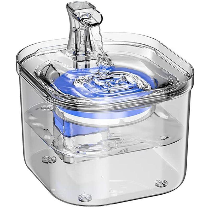 通販激安 食器 餌やり 水やり用品 水飲み器 ペット 自動給水器 ペット給水器 犬 猫 水飲み器 猫水飲み自動 循環式 十重濾過 静音ポンプ 全透明 2l 水位窓 安全で電気漏 Www Threeriversofs Com