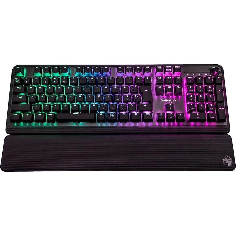 ROCCAT USB Pyro メカニカル RGB ゲーミングキーボード リニア(赤軸) JP日本語配列 ドイツデザイン ROC-12-62 ROCCAT USB Pyro メカニカル RGB ゲーミングキーボード リニア 赤軸 JP日本語配列 ドイツデザイン ROC