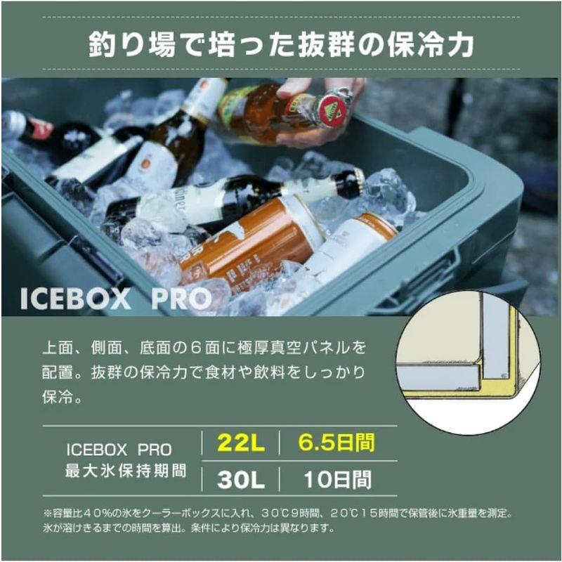 【新登場】 シマノ クーラーボックス 22L アイスボックスPRO ICEBOX PRO 22L NX-022V カーキ 01 カーキ 22L 【VQ8389822830】(30361円)
