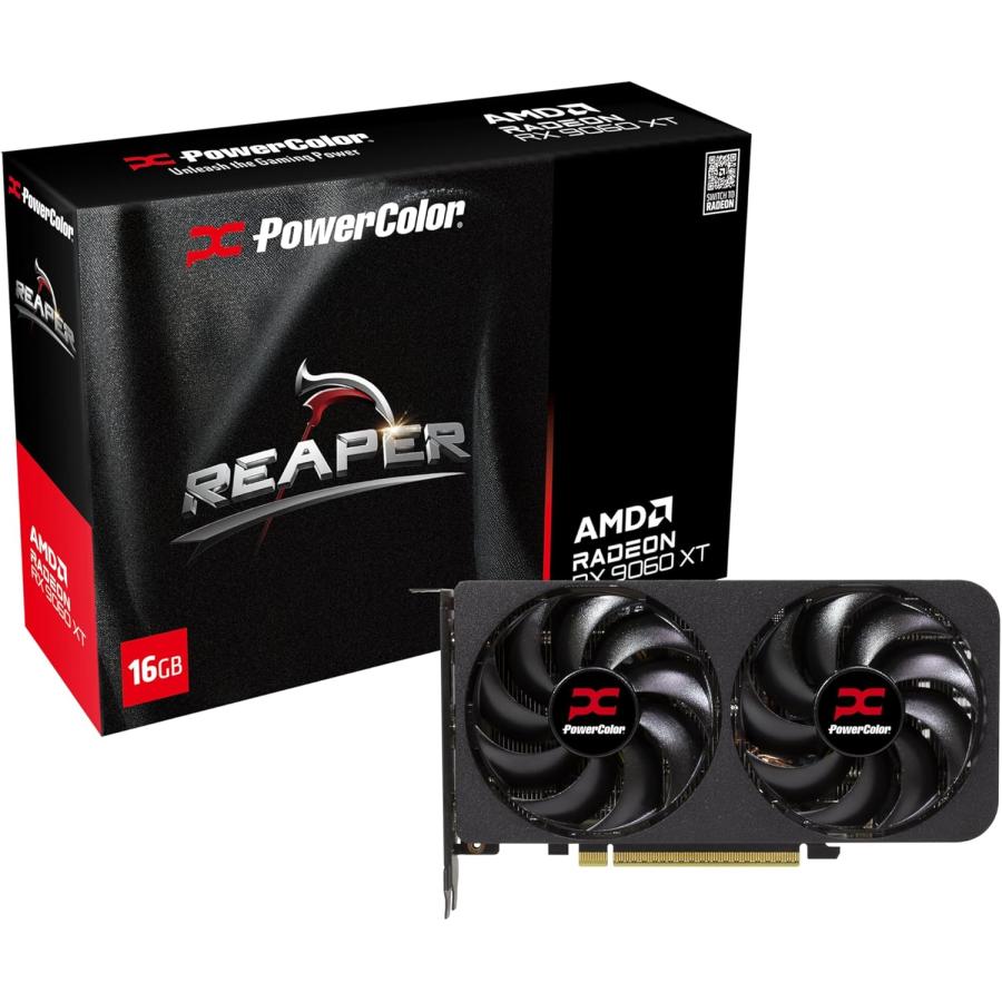 PowerColor Power Color AMD Radeon RX9060XT 搭載 グラフィックボード
