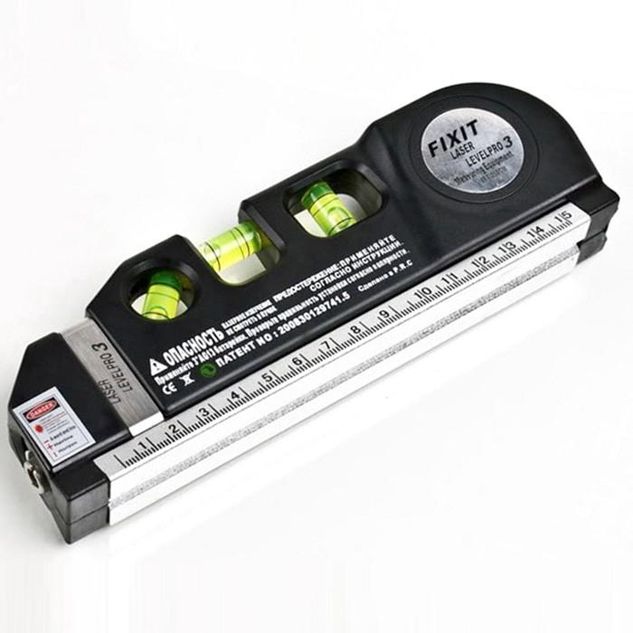 水平器 レーザー付き 屋外 安い 1台4役 ハンドスケール 水準器 多機能