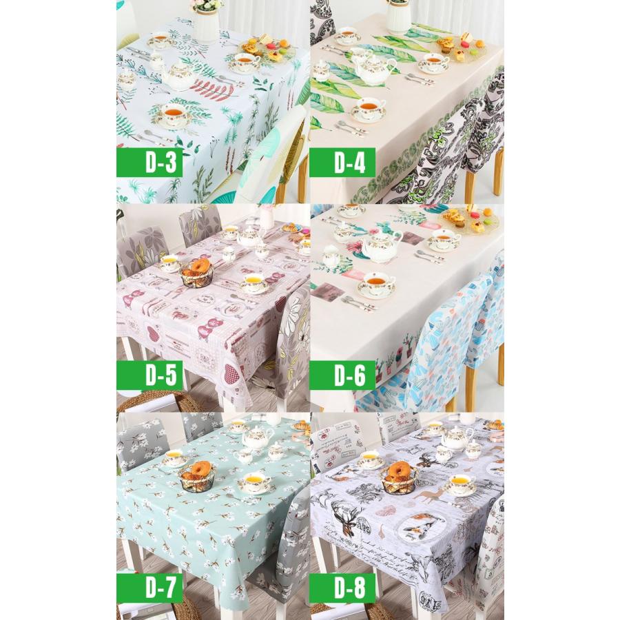 テーブルクロス 食卓カバー テーブルカバー デスクマット グリーン北欧 おしゃれ 長方形 防水 テーブルカバー ビニール 北欧 防水 防油 撥水 撥油 厚手 Pvc Uc 0364 Skyヤフーショップ 通販 Yahoo ショッピング