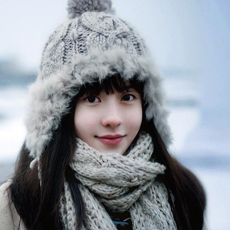 ニット帽 レディース 女性 ニット帽子 耳あて ニットキャップ 秋 冬  