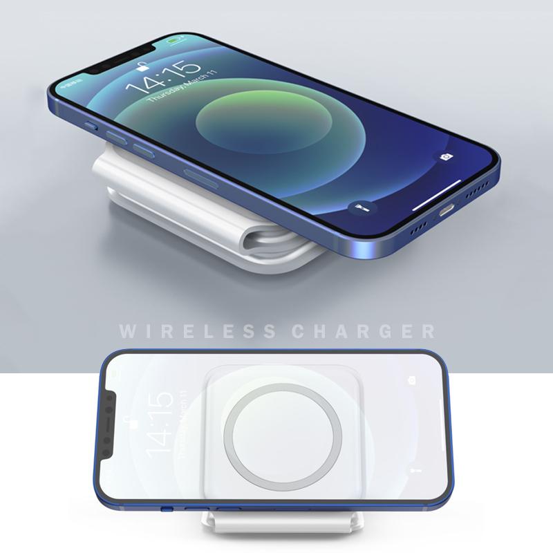 ワイヤレス充電器 iphone 3in1 ワイヤレス 充電器 最大15w 折り畳み式 iPhone Android アンドロイド ワイヤレスチャージャー 充電スタンド Qi充電