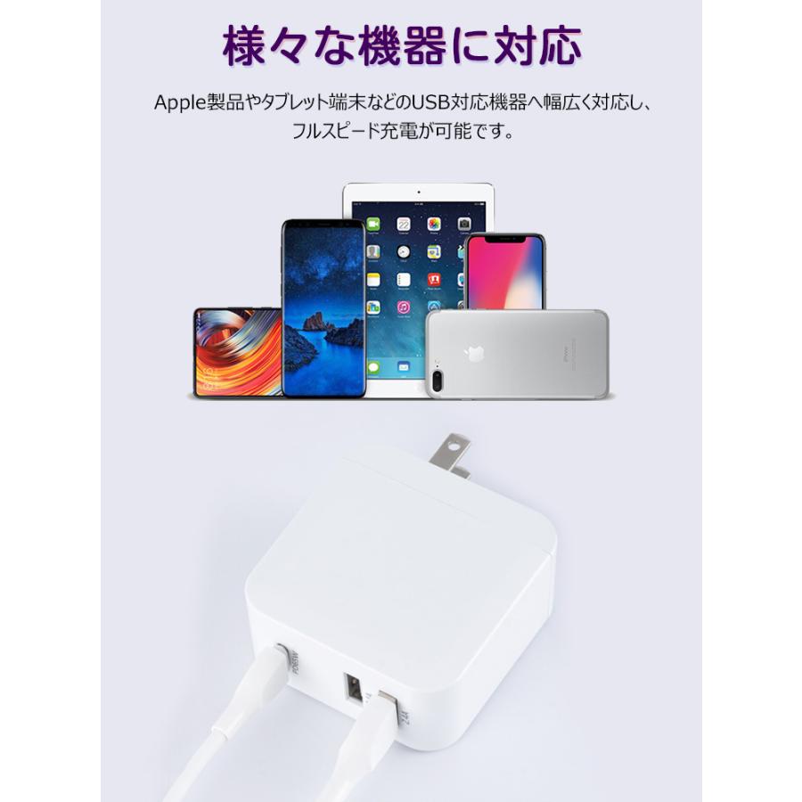 充電器 タイプc type c 急速 PD65W充電器 高速充電器 Type-C 3ポート折