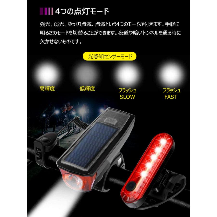 ヘッドライト 充電式 LED 軽量 IPX4防水 USB付き