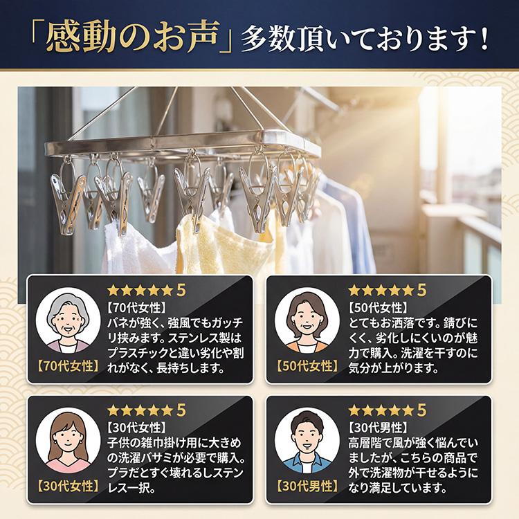 洗濯ばさみ ステンレス 10個 15個 セット 割れにくい 壊れにくい