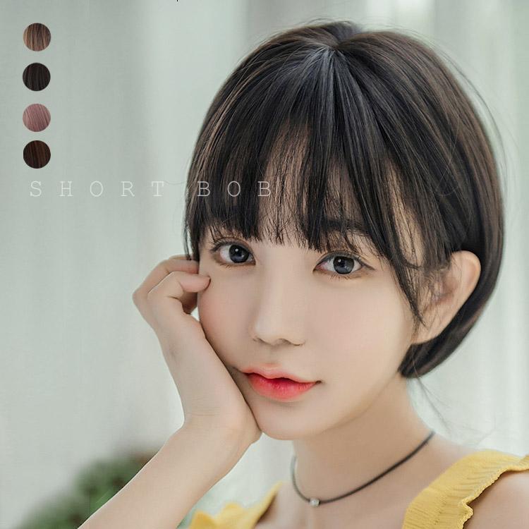 ウィッグ ボブ 自然 ショート フルウィッグ 安い グラデーション ウイッグ かつら コスプレ 医療用 レディース 金髪 黒髪 W007 Skyヤフーショップ 通販 Yahoo ショッピング