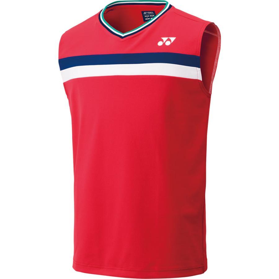 Yonex ヨネックス 75THメンズゲームシャツ ルビーレッド 10422A-338 