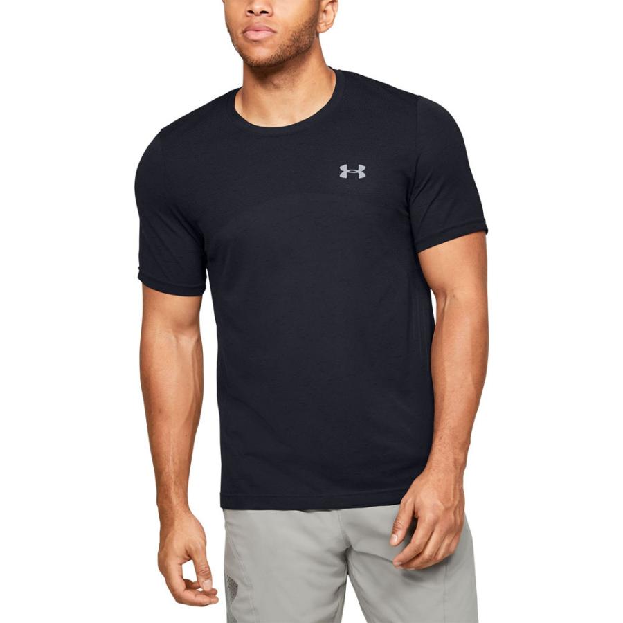 UNDER ARMOUR アンダーアーマー SEAMLESS SS BLK ブラック /MGA 1351449-001 シームレス Tシャツ｜sky-spo｜03