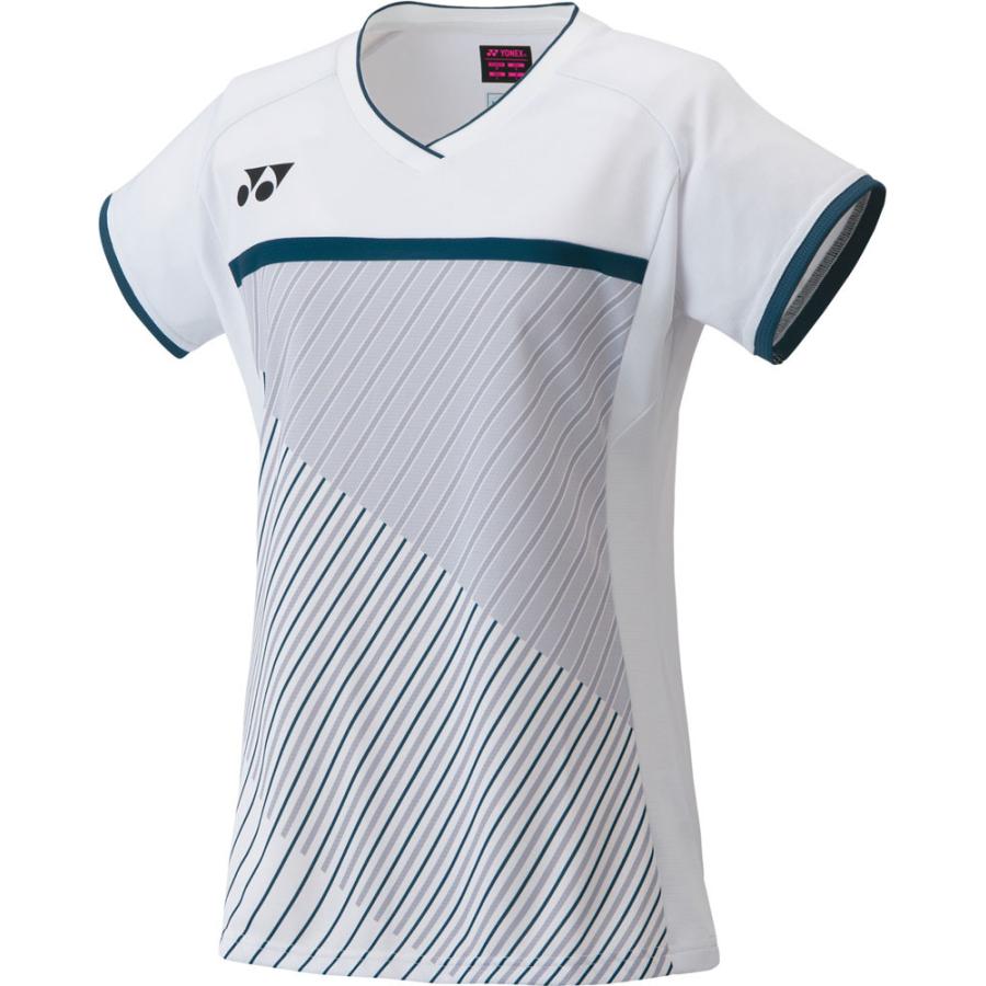 Yonex ヨネックス ウィメンズゲームシャツ ホワイト 20597-011 テニス :20597-011:スカイスポーツ ヤフー店 通販  