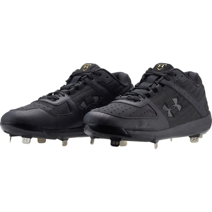 UNDER ARMOUR アンダーアーマー IGNITELITE LOW ST WIDE BLK ブラック 3022132-001 イグナイトライト ロウ スパイクシューズ 野球｜sky-spo