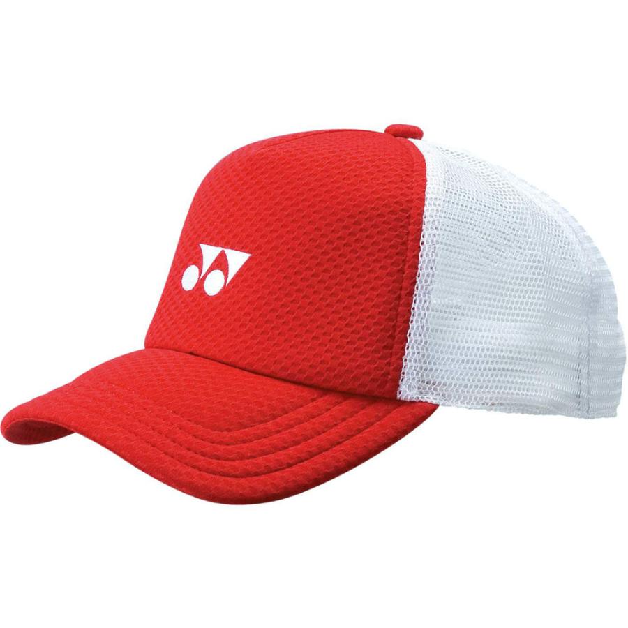 Yonex ヨネックス メッシュキャップ レッド 40007-001 テニス 帽子｜sky-spo