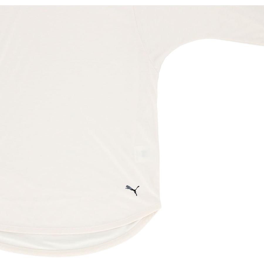PUMA プーマ STUDIO 3/4 Tシャツ ALPINE SNOW 524299-87 陸上 ウェアー｜sky-spo｜04