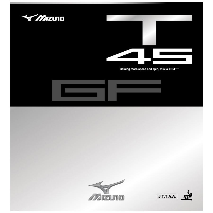 MIZUNO ミズノ GF T45 ブラック 卓球 ラバー 83JRT545 09｜sky-spo