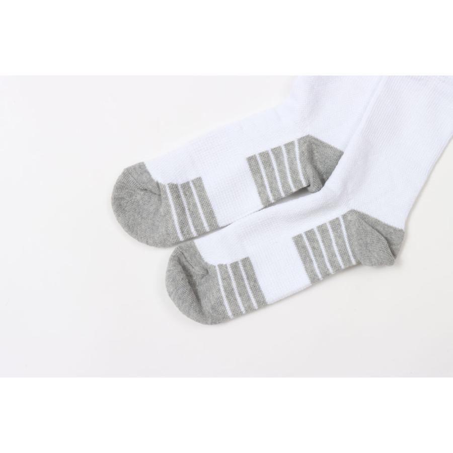 Champion チャンピオン MIDDLE SOCKS ソックス ホワイト C3VB707S-010 バスケット ソックス 靴下｜sky-spo｜02