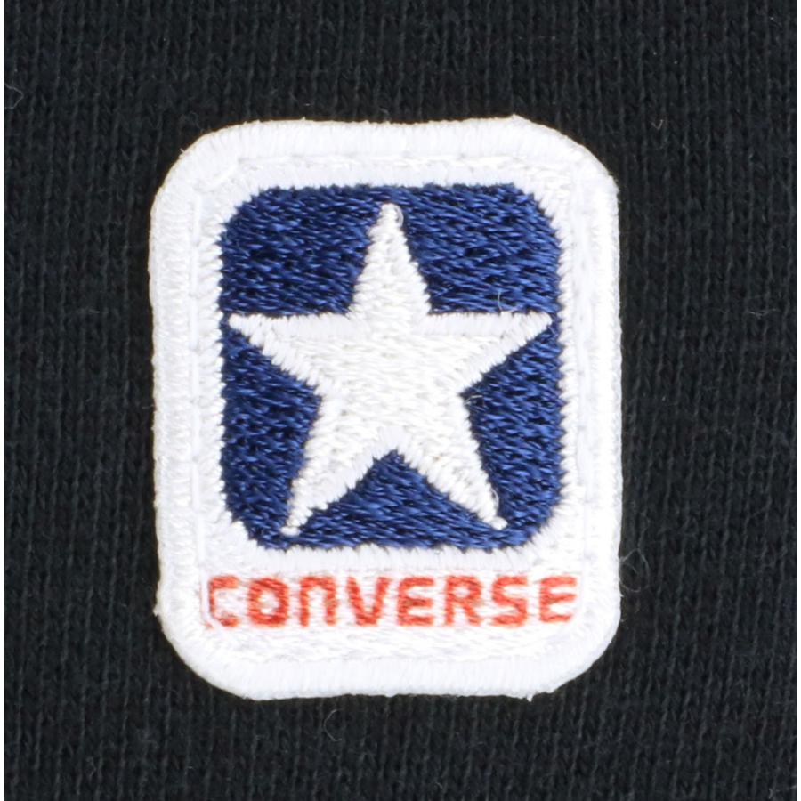 CONVERSE コンバース クルーネックスウェットトレーナー ブラック CA212283-1900 スポーツウェアー｜sky-spo｜04