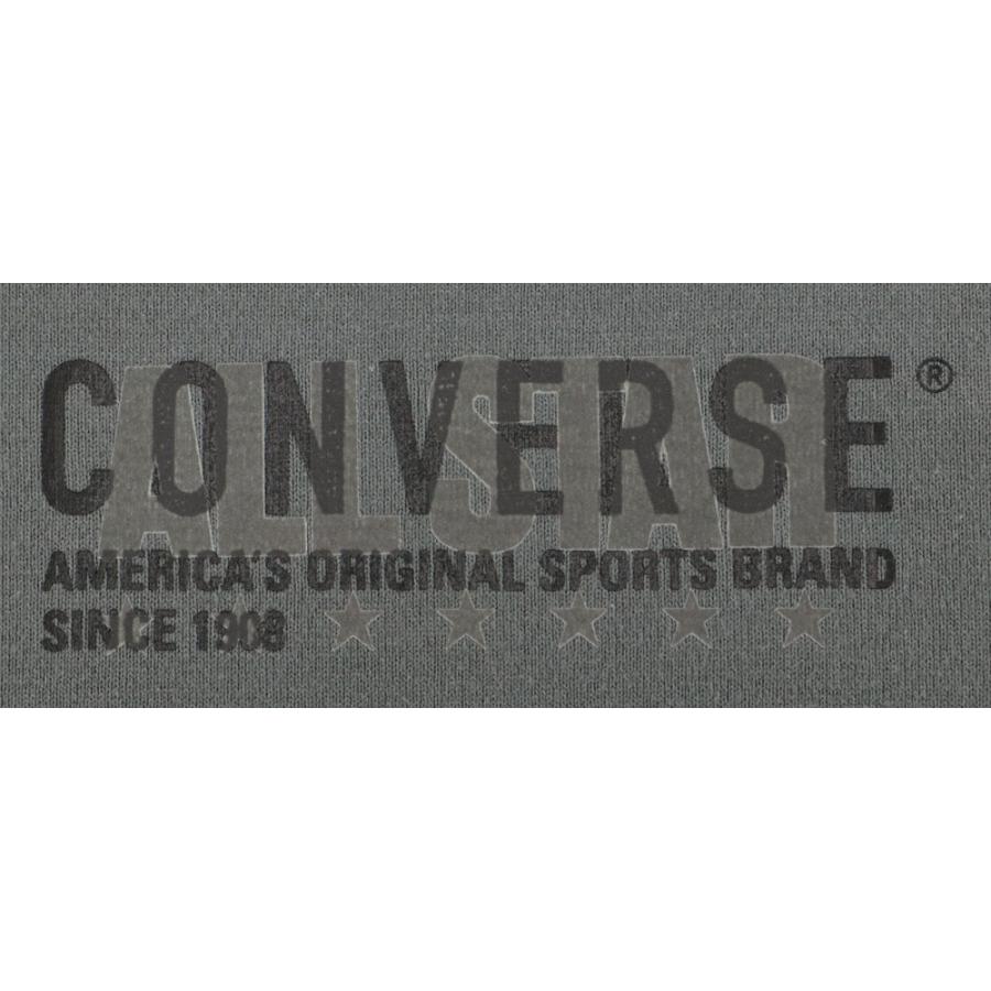 CONVERSE（コンバース） クルーネックTシャツ チャコール CA212381-1800 スポーツ トレーニング｜sky-spo｜03