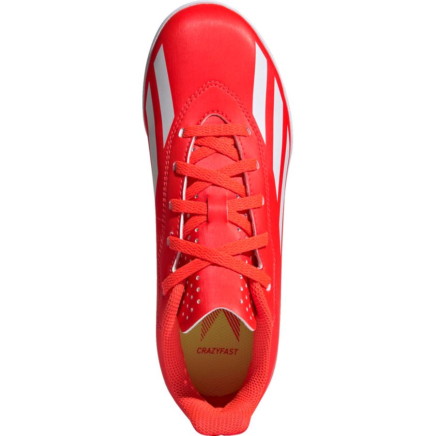 adidas アディダス キッズ エックスクレイジーファストCLUB ソーラーRED/フットウ IF0708 サッカー スパイク｜sky-spo｜03