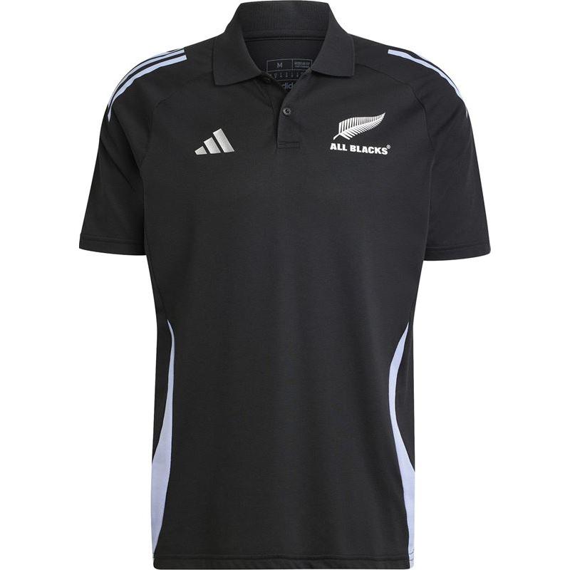 adidas アディダス MALLBLACKSポロシャツ オールBLK BLUスハ JUJ18 