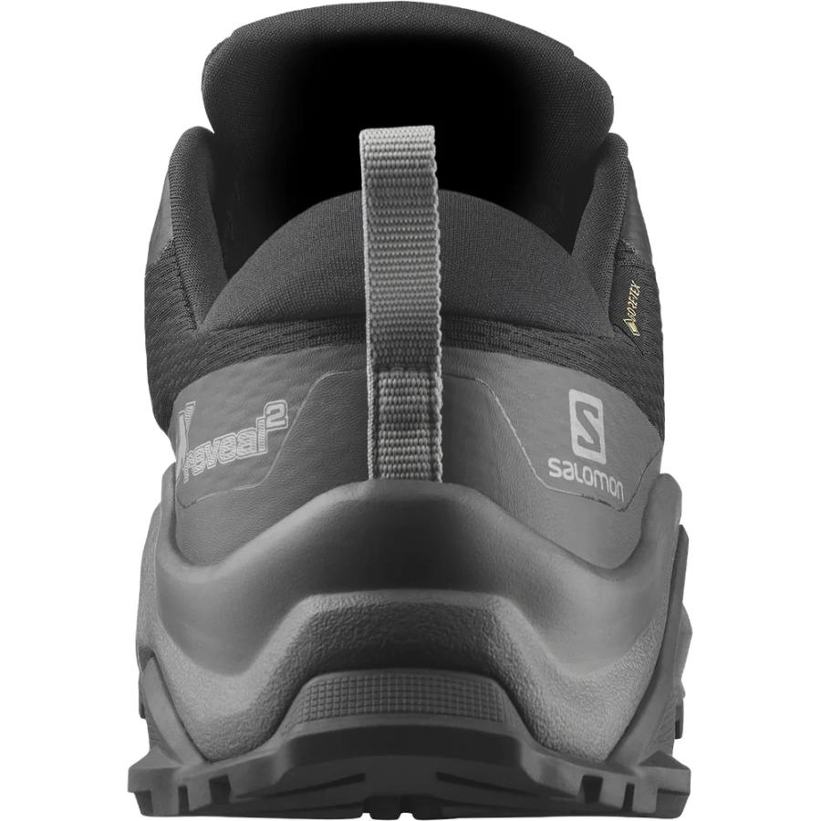 SALOMON サロモン メンズ 男性用 ハイキングシューズ X REVEAL 2 GORE-TEX Black/Magnet/Quarry｜sky-spo｜04