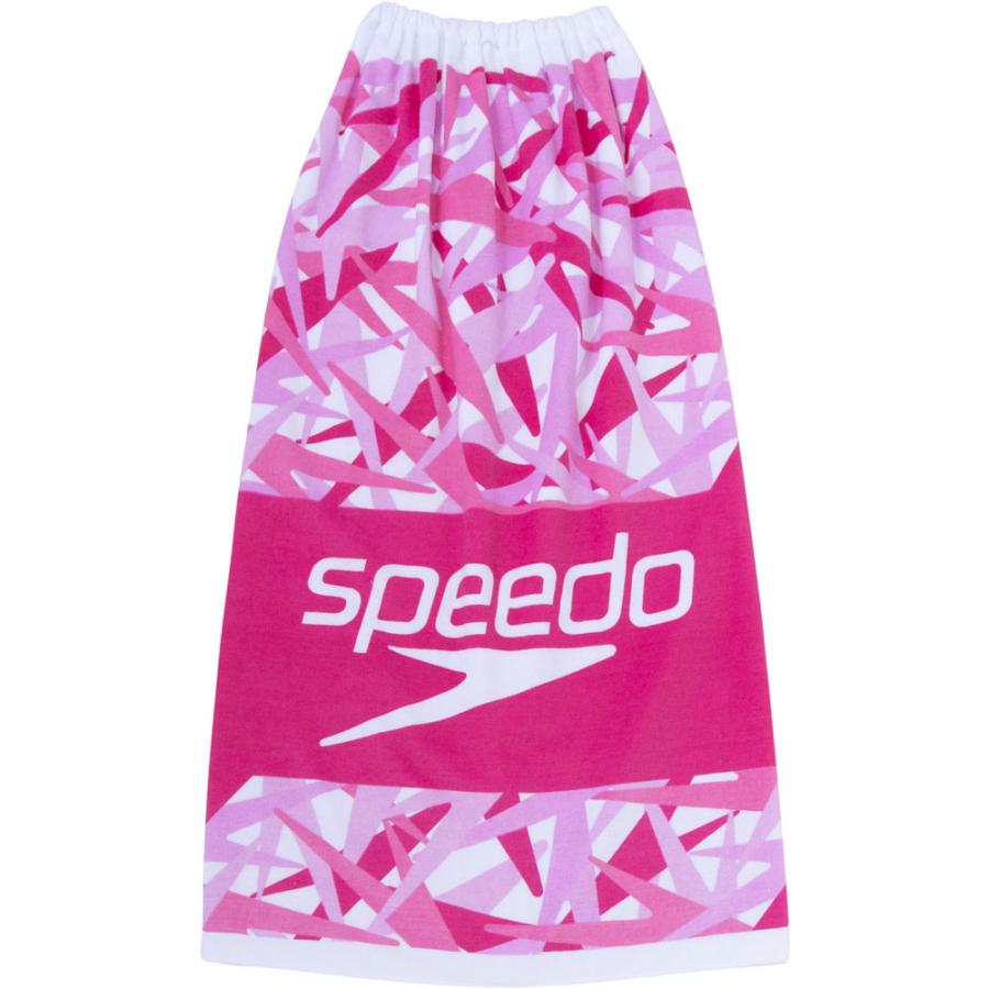 speedo（スピード） STACK WRAP TOWEL M ピンク SE62005-PN 水泳 スイミング｜sky-spo