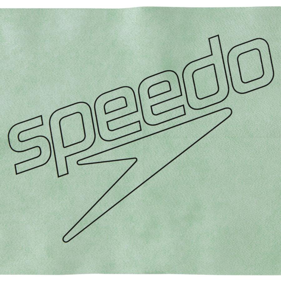 Speedo スピード B SK MRセームタオル グリーン SE62008-GR スイミング 水泳｜sky-spo｜03
