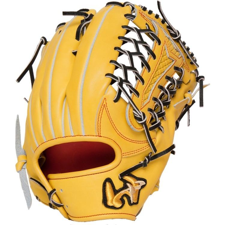 あすつく グランドペガサス TOP 外野手用 Lイエロー Dオレンジ  