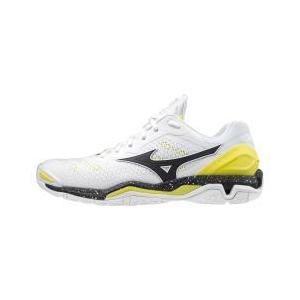 Mizuno ミズノ ウエーブステルス V ハンドボール ユニセックス ハンドボールシューズ ホワイト ブラック イエロー X1ga1800 08 X1ga1800 08 スカイスポーツ ヤフー店 通販 Yahoo ショッピング