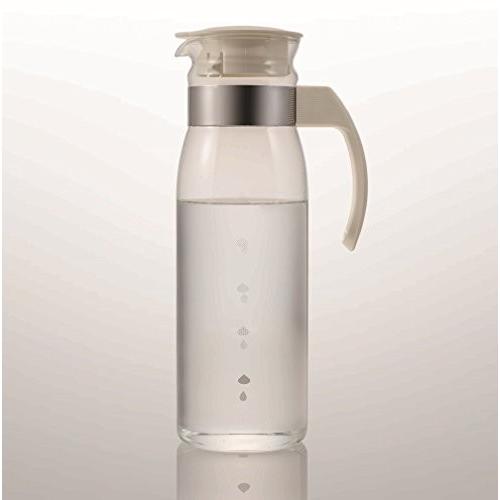 HARIO (ハリオ) 冷蔵庫 ポット スリム N 1,400ml オフホワイト RPLN-14