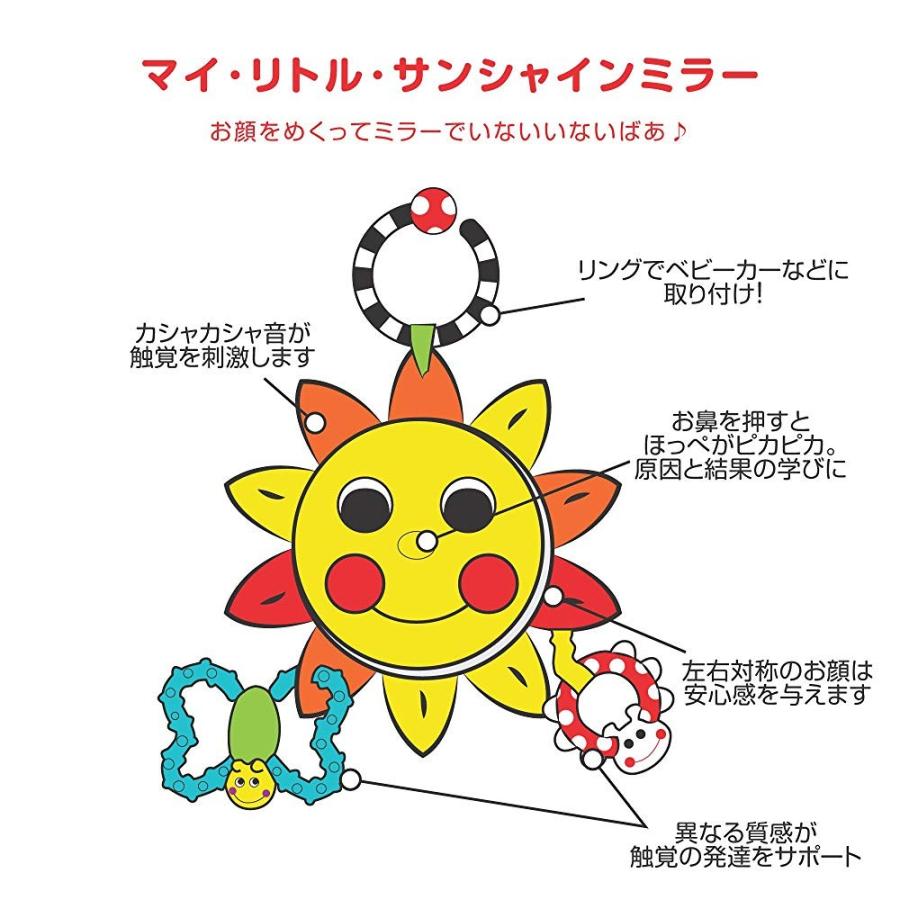 サッシー Sassy マイ リトル サンシャインミラー 赤ちゃんおもちゃ 0ヶ月から対象 知育玩具 光る 鏡付き お鼻を押すとほっぺがピカピカ Tysa 0307 Skyストア ヤフーショッピング店 通販 Yahoo ショッピング
