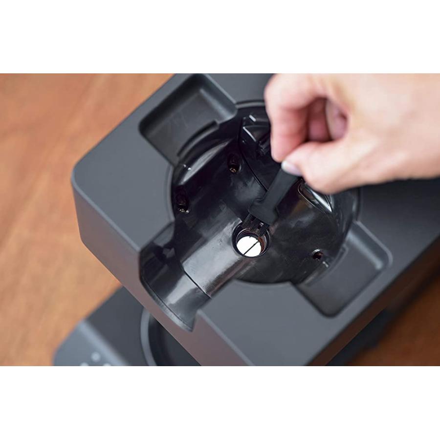 ツインバード 全自動コーヒーメーカー CM-D465B 6カップ用 ミル付き ブラック | ツインバード | 05