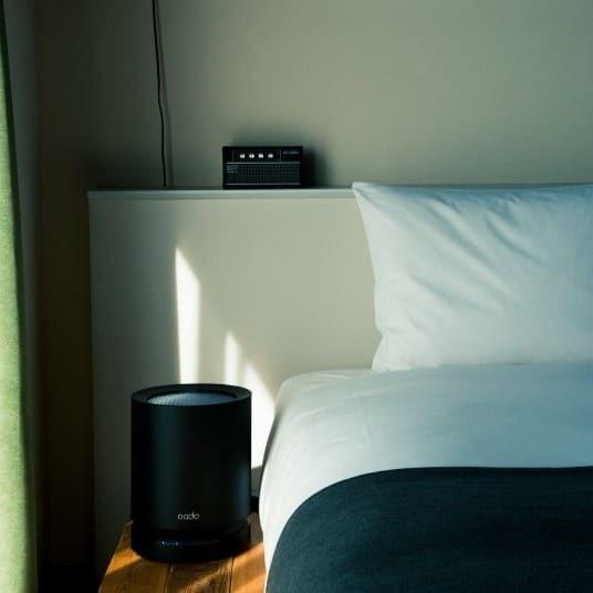 LEAF カドー PM2.5対応空気清浄機（15畳まで ブラック）cado 120 AP