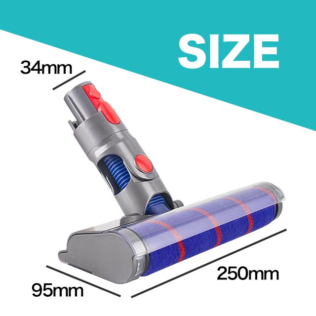 【新品未使用】ダイソン　V10V11用fluffy ソフトローラークリーナー 楽天市場】ダイソン ソフトローラー クリーナーヘッド V7 V8 V10 V11